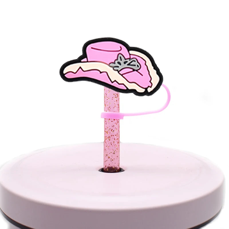 Cowgirl Charm Straw Topper - PVC Horse Hat