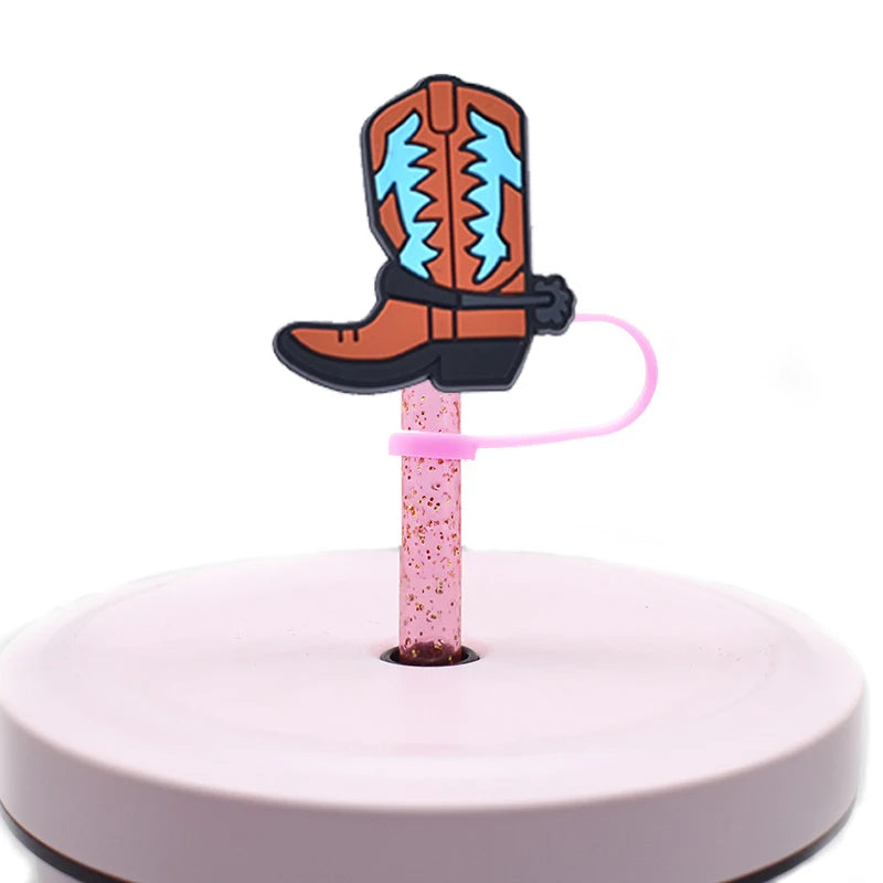 Cowgirl Charm Straw Topper - PVC Horse Hat