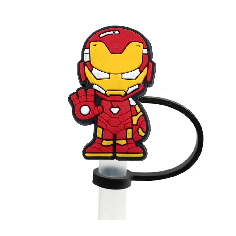 Marvel Avengers Straw Cover - Reusable Hero Cap