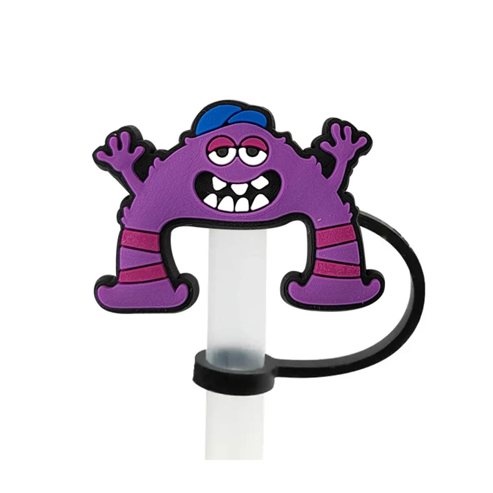 MINISO Monsters U Straw Cover - 10MM Silicone Plug