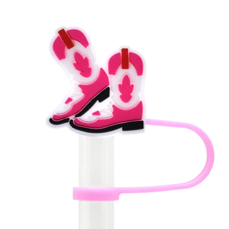 Cowgirl Charm Straw Topper - PVC Horse Hat