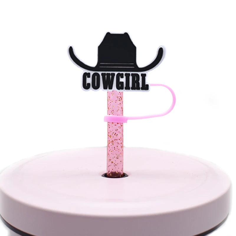 Cowgirl Charm Straw Topper - PVC Horse Hat