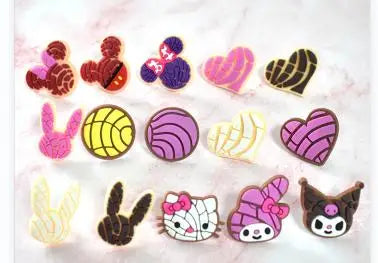 15pcs Anime Straw Toppers - Fits 8-12mm Straws, Cute Charms