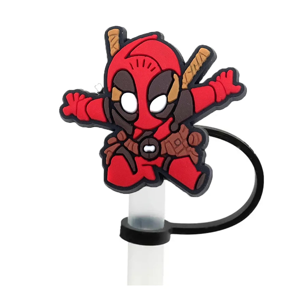 Marvel Avengers Straw Cover - Reusable Hero Cap