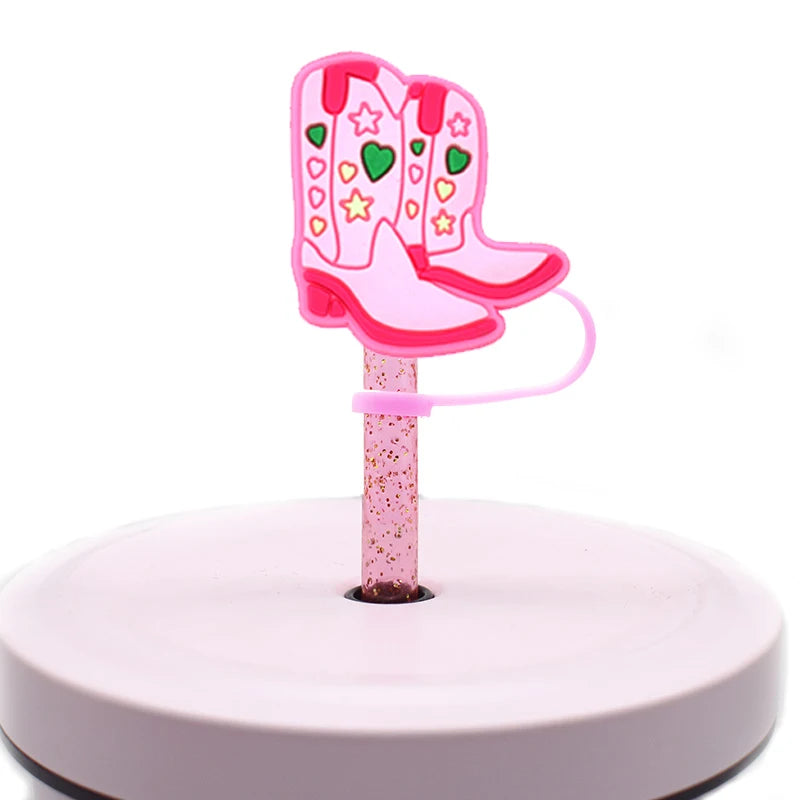 Cowgirl Charm Straw Topper - PVC Horse Hat