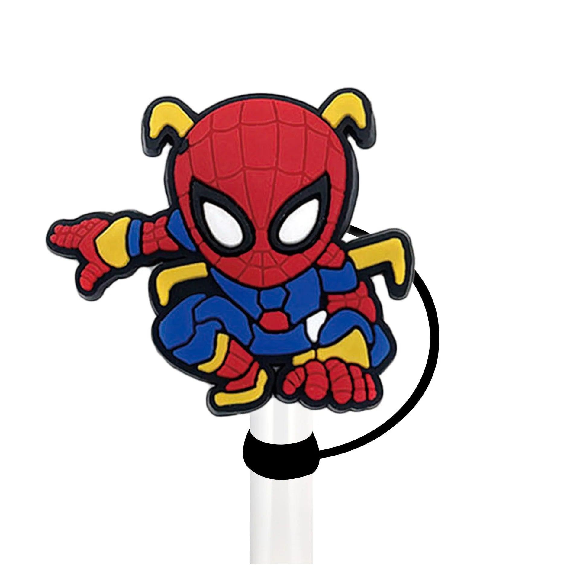 Hot Toys Spider-Man Straw Cover - 10MM Reusable Plug