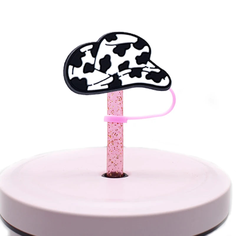 Cowgirl Charm Straw Topper - PVC Horse Hat