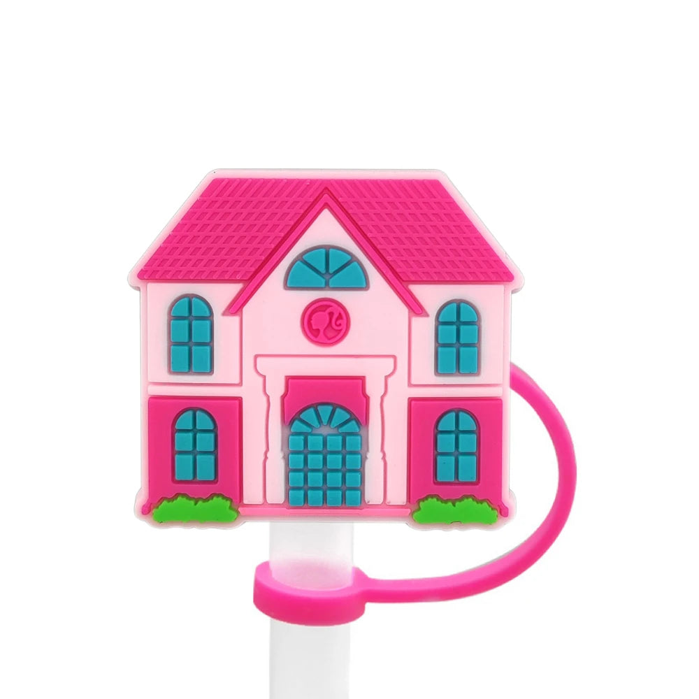 MINISO Barbie Doll Straw Cover - 10MM Reusable Plug