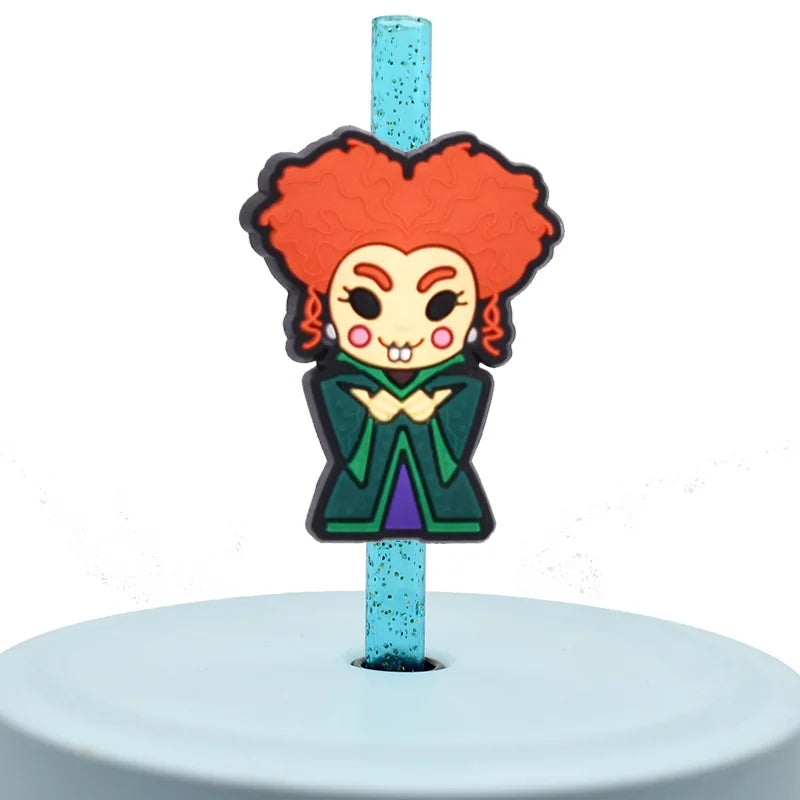 Hocus Pocus PVC Straw Topper Charm