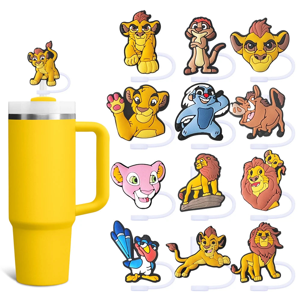 Disney Lion King Simba Silicone Straw Cover