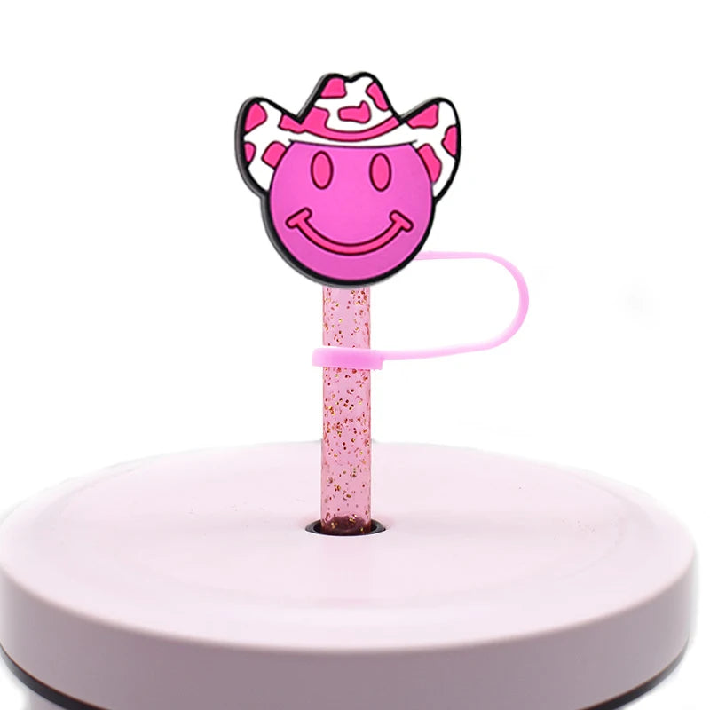 Cowgirl Charm Straw Topper - PVC Horse Hat